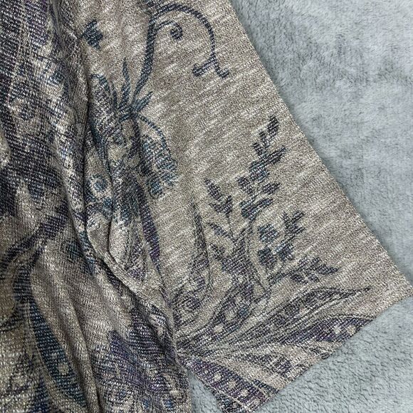 Catherines Top Womens Plus Size 4X Blouse Rhinestones Whimsigoth Bohemian Boho - Picture 6 of 15